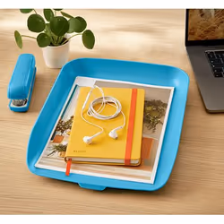 Leitz 53580061 bac de rangement de bureau Polystyrène Bleu
