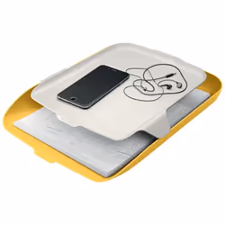 Leitz 52590019 bac de rangement de bureau Polystyrène Jaune