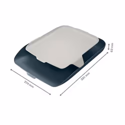 Leitz 52590089 bac de rangement de bureau Polystyrène Noir - Vue supplémentaire 4