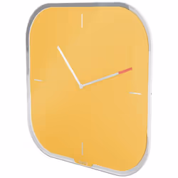 Leitz 90170019 horloge murale Horloge murale à quartz Carré Jaune - Vue supplémentaire 5