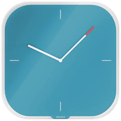 Leitz 90170061 horloge murale Horloge murale à quartz Carré Bleu