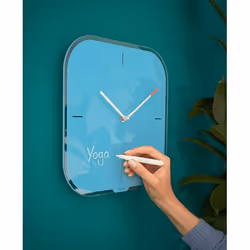 Leitz 90170061 horloge murale Horloge murale à quartz Carré Bleu - Vue supplémentaire 3
