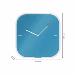 Leitz 90170061 horloge murale Horloge murale à quartz Carré Bleu - Vue supplémentaire 7
