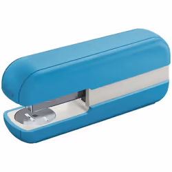 Leitz 55670061, 30 feuilles, Bleu, Agrafes classiques, 100x P3 (24/6) or 140x P3 (26/6), Métal, Plastique, 80 g/m²