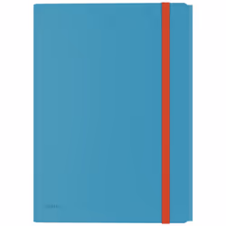 Leitz 46190061, Dossier de dessin, A4, Polypropylène (PP), Bleu, Mat, 150 feuilles