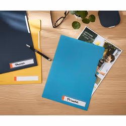 Leitz 47080061 fichier Polypropylène (PP) Bleu A4