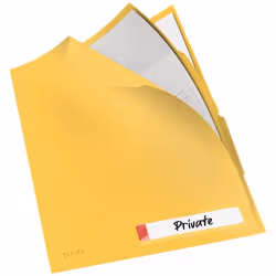 Leitz 47160019 fichier Polypropylène (PP) Jaune A4