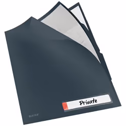 Leitz 47160089 fichier Polypropylène (PP) Noir A4