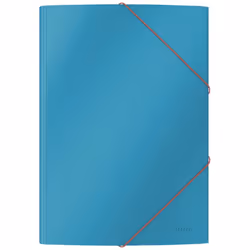 Leitz 30020061, Porte-documents, Bleu, Mat, Portrait, 150 feuilles, 80 g/m²