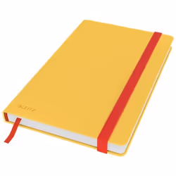 Leitz 44540019, Monochromatique, Jaune, A5, 80 feuilles, Mat, 100 g/m²