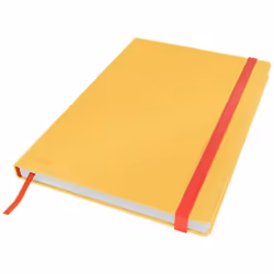 Leitz 44830019, Monochromatique, Jaune, B5, 80 feuilles, Mat, 100 g/m²