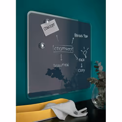 Leitz 70440089 Tableau blanc 450 x 450 mm Verre Magnétique