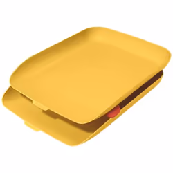Leitz 53581019, Polystyrène, Jaune, A4, 274 mm, 407 mm, 81 mm