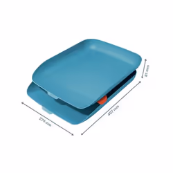 Leitz 53581061 bac de rangement de bureau Polystyrène Bleu