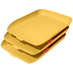 Leitz 53582019 bac de rangement de bureau Polystyrène Jaune