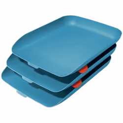 Leitz 53582061, Polystyrène, Bleu, A4, 274 mm, 456 mm, 120 mm