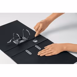 Leitz 10180095 classeur à anneaux Noir - Vue supplémentaire 6