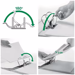 Leitz 10190095 classeur à anneaux Noir - Vue supplémentaire 4