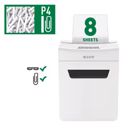Leitz 80910000 destructeur de papier Gris, Blanc - Vue supplémentaire 7