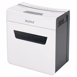 Leitz 80930000, Découpage par micro-broyage, 10 L, Tactile, 3 feuilles, P-5, Gris, Blanc