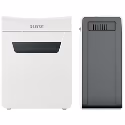 Leitz 80940000 destructeur de papier Découpage par micro-broyage Gris, Blanc - Vue supplémentaire 4