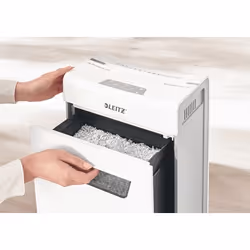 Leitz 80940000 destructeur de papier Découpage par micro-broyage Gris, Blanc - Vue supplémentaire 8