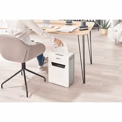 Leitz 80940000 destructeur de papier Découpage par micro-broyage Gris, Blanc - Vue supplémentaire 9