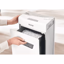 Leitz 80950000 destructeur de papier Découpage par micro-broyage Gris, Blanc - Vue supplémentaire 8