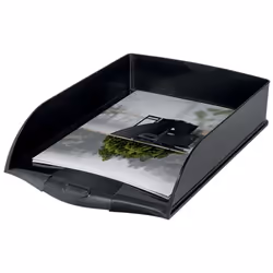 Leitz 53240095 bac de rangement de bureau Polystyrène Noir