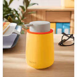 Leitz 54040019 Distributeur de savon 0,3 L Jaune