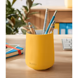 Leitz 53290019 porte crayons et stylos Vitrocéramique Jaune