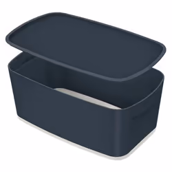 Leitz MyBox, Boîte de rangement, Gris, Rectangulaire, Polystyrène, Monochromatique, Intérieure