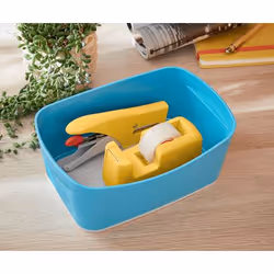Leitz Mybox Boîte de rangement Rectangulaire Polystyrène Bleu