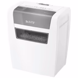 Destructeur de documents Leitz IQ Home P4 6 feuille(s) destruction par particules 4 x 28 mm P-4 15 l Détruit également