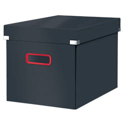 Leitz Click & Store Boîte de rangement Rectangulaire Panneau dur, Polypropylène (PP) Gris