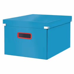 Leitz Click &amp; Store, Boîte de rangement, Bleu, Rectangulaire, Panneau dur, Polypropylène (PP), Monochromatique, Intérieur ...