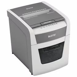 Leitz Autofeed 50X P4 Small Office destructeur de papier Destruction croisée 55 dB 22 cm Blanc