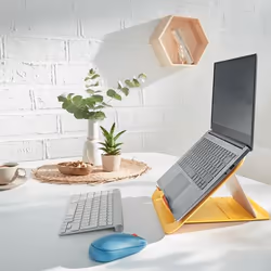 Leitz Ergo Cosy Supports de Laptop Jaune 17" - Vue supplémentaire 4