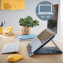 Leitz Ergo Cosy Supports de Laptop Gris 17"
