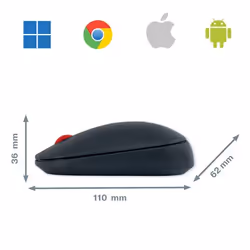 Leitz Cosy souris Ambidextre RF sans fil + Bluetooth 4000 DPI - Vue supplémentaire 7