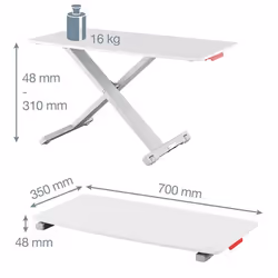 Leitz 65330085 pupitre Gris - Vue supplémentaire 9
