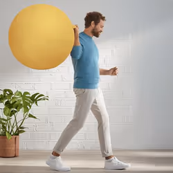 Leitz Ergo Cosy Jaune Intérieure Rond - Vue supplémentaire 7