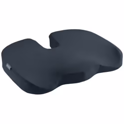 Leitz Ergo Cosy, Coussin de chaise, Universel, Gris, Wedge, Monochromatique, Fermeture à glissière