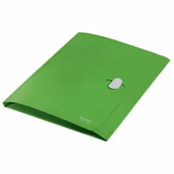 Leitz Recycle Dokumentenmappe A4, Envelope folder, A4, Polypropylène (PP), Vert, Paysage, 150 feuilles