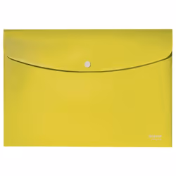 Leitz 46780015, Envelope folder, A4, Polypropylène (PP), Jaune, Paysage, 60 feuilles