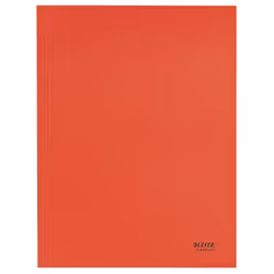 Leitz 39060025, Porte-documents, A4, Carton, Rouge, 250 feuilles, 80 g/m²