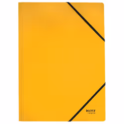 Leitz 39080015, Porte-documents, A4, Carton, Jaune, Paysage/portrait, 250 feuilles