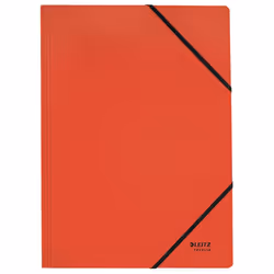 Leitz 39080025, Porte-documents, A4, Carton, Rouge, Paysage/portrait, 250 feuilles