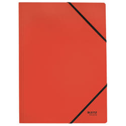 Leitz 39080025 fichier Carton Rouge A4