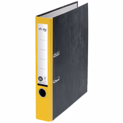 Leitz VON 10540015, A4, Rangement, Carton, Gris, Jaune, Blanc, Mat